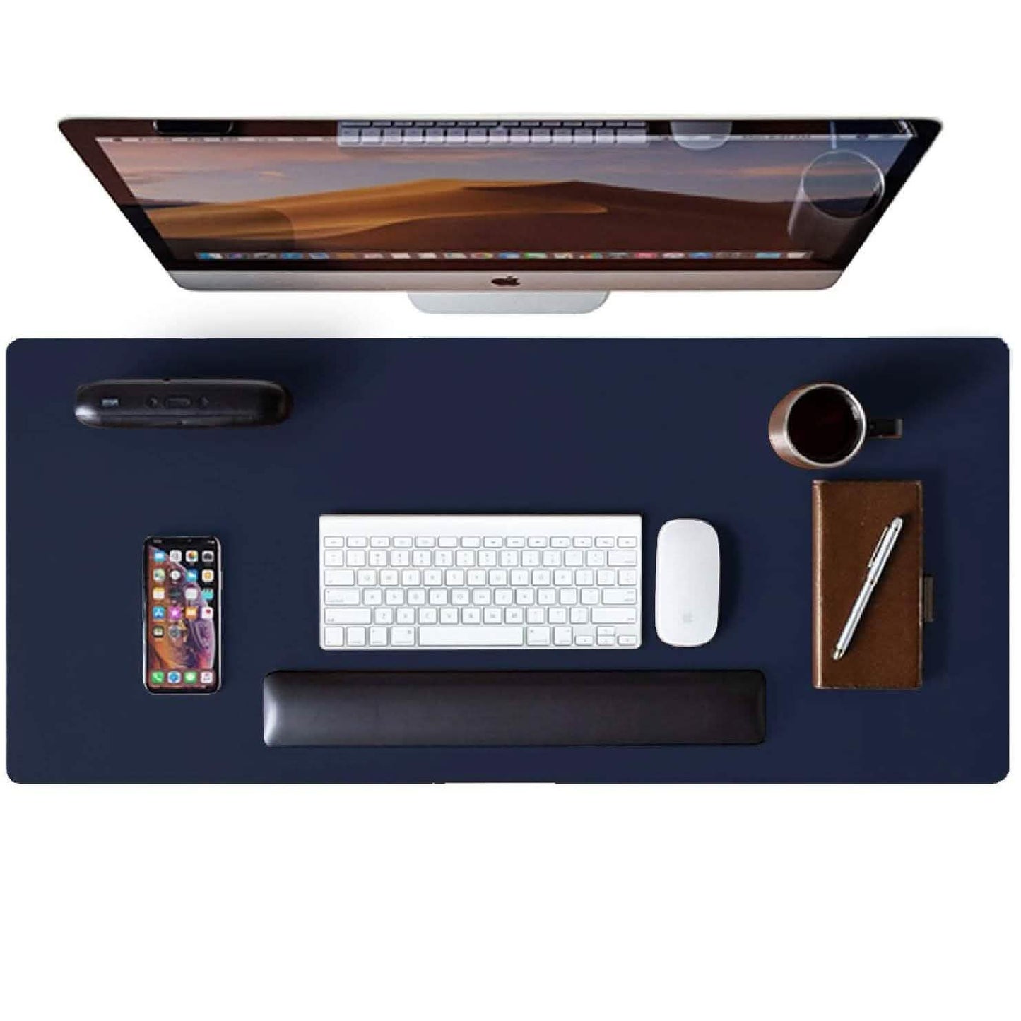 Waterproof Leather Desk Writing Pad for Office and Home