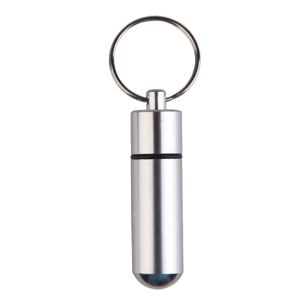 Waterproof Pill Box Keychain