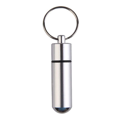 Waterproof Pill Box Keychain