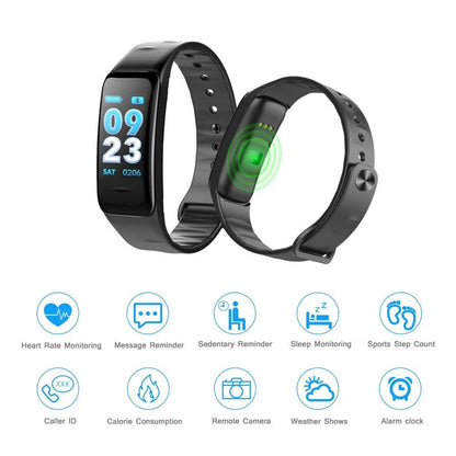 Waterproof Smart Wristband Watch Fitness Activity Tracker