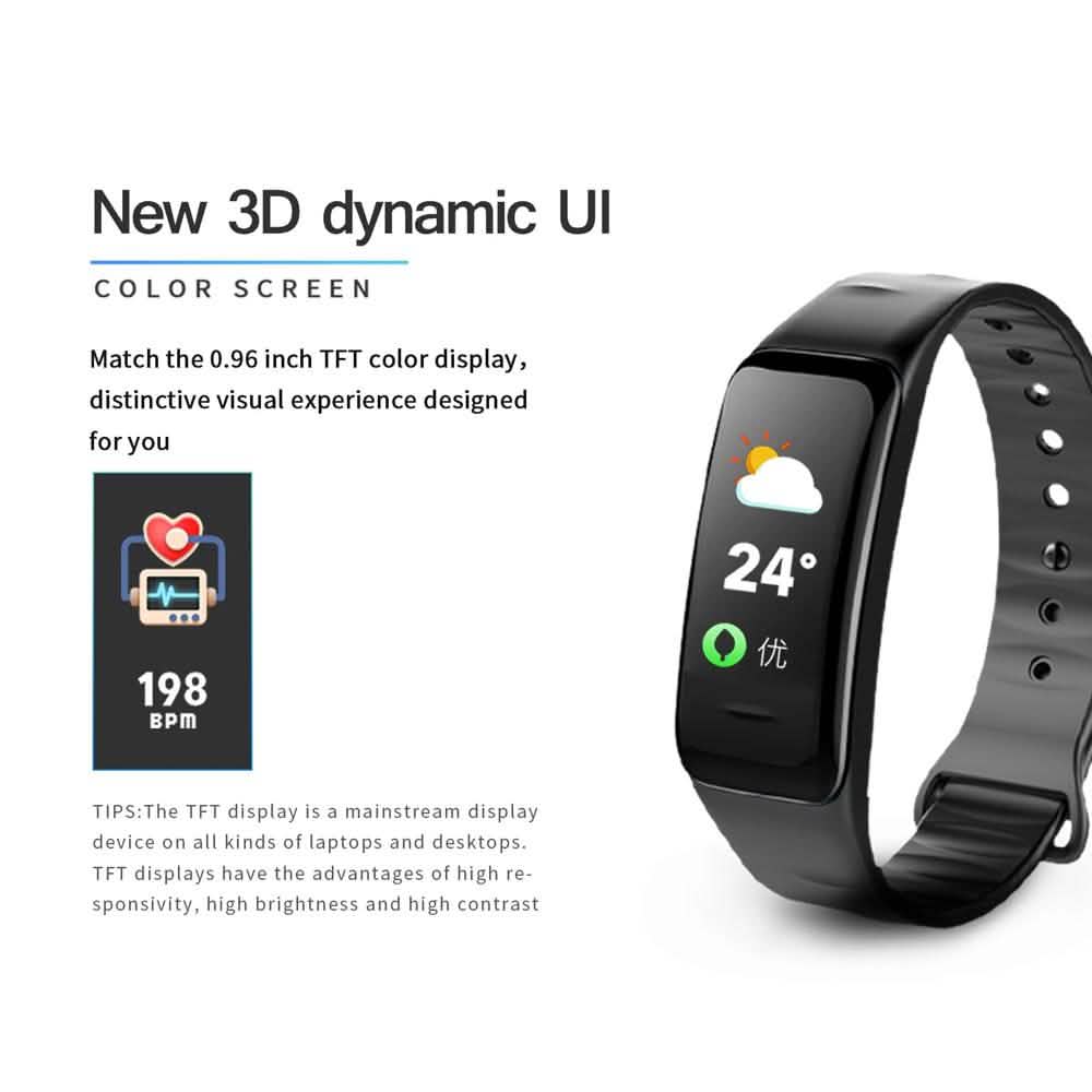 Waterproof Smart Wristband Watch Fitness Activity Tracker