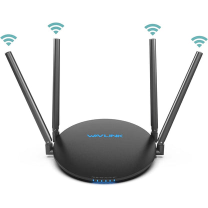 WAVLINK Wireless Router Dual Band 5GHz+2.4GHz WiFi 5 Router with 100Mbps WAN/LAN  (Refurbished)