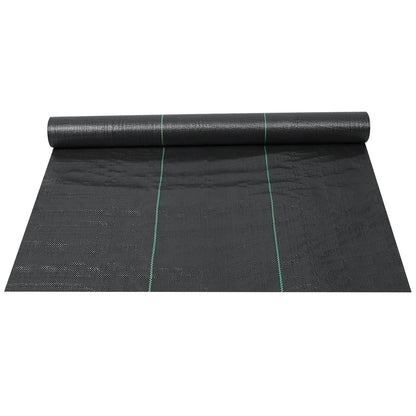 Weed Barrier Landscape Gardening Mat Fabric Woven