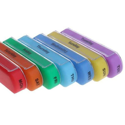 Weekly Pill Organizer Dispenser Box