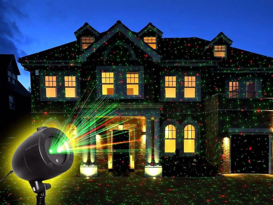 Startastic Holiday Laser Light Show, Static and Motion Features