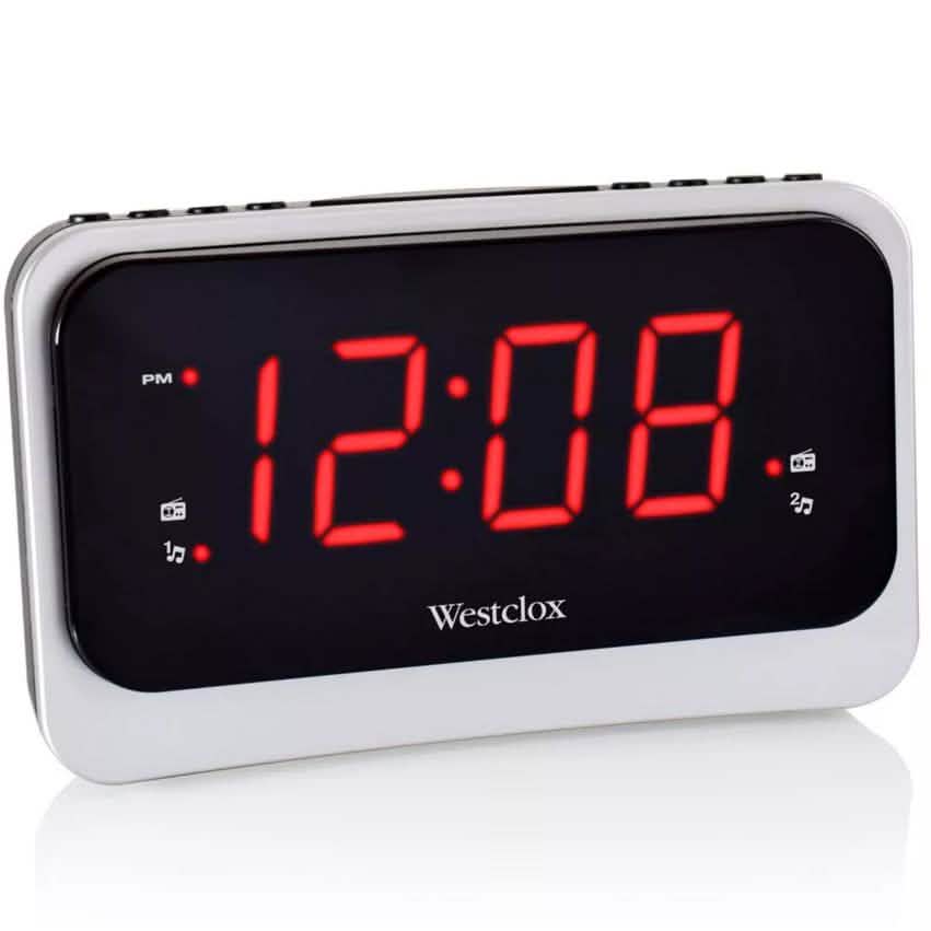 Westclox Nature Sounds Clock Radio With USB Charging