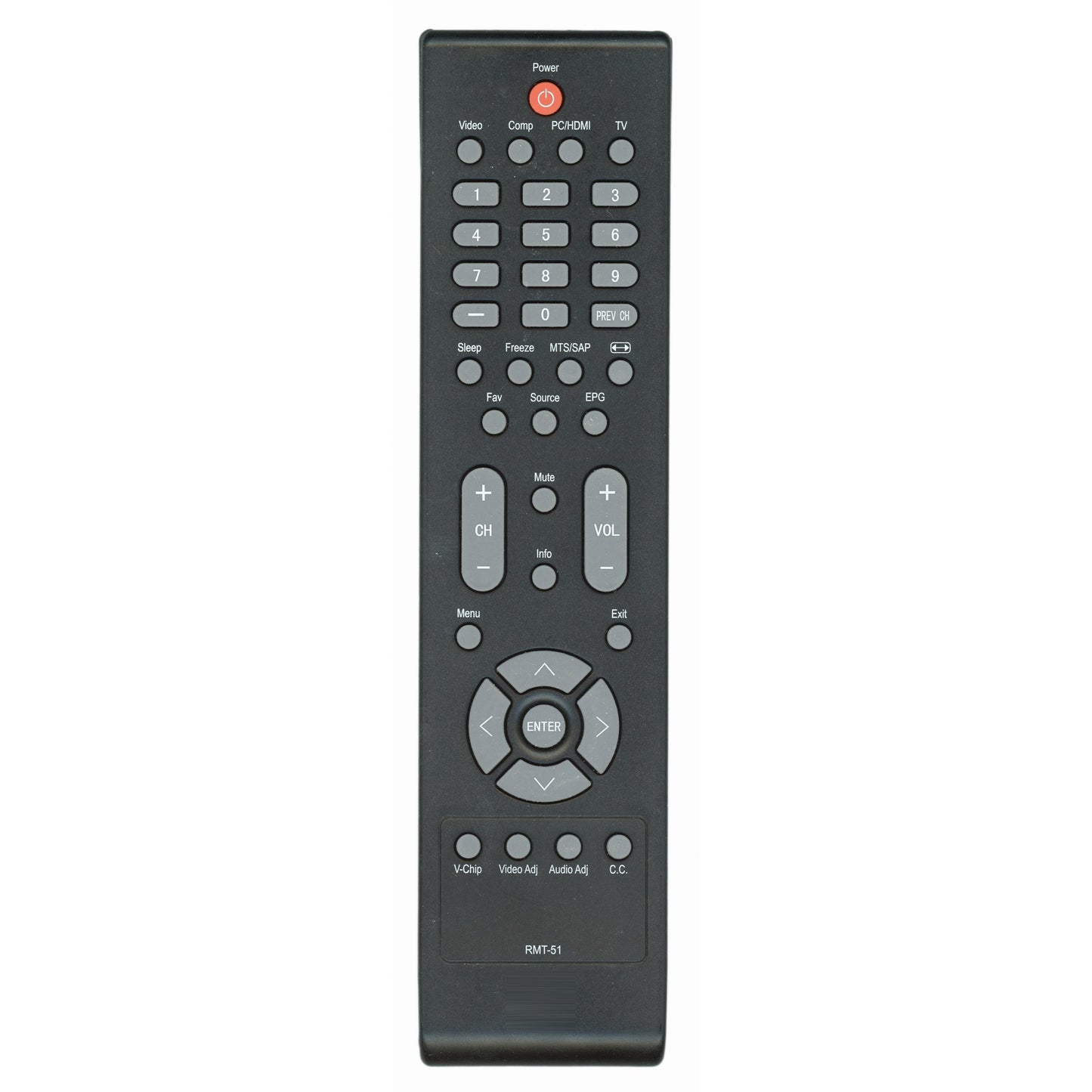 Westinghouse RMT51 TV Remote Control - RM-T51