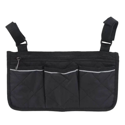 Wheelchair Armrest Organizer Bag