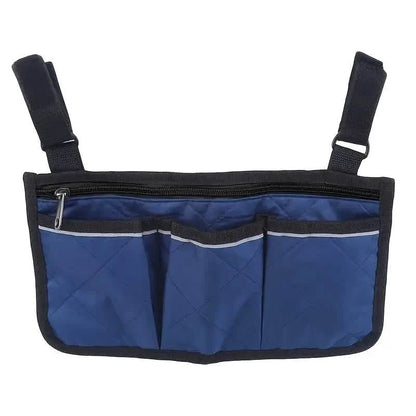 Wheelchair Armrest Organizer Bag