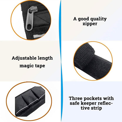 Wheelchair Armrest Organizer Bag