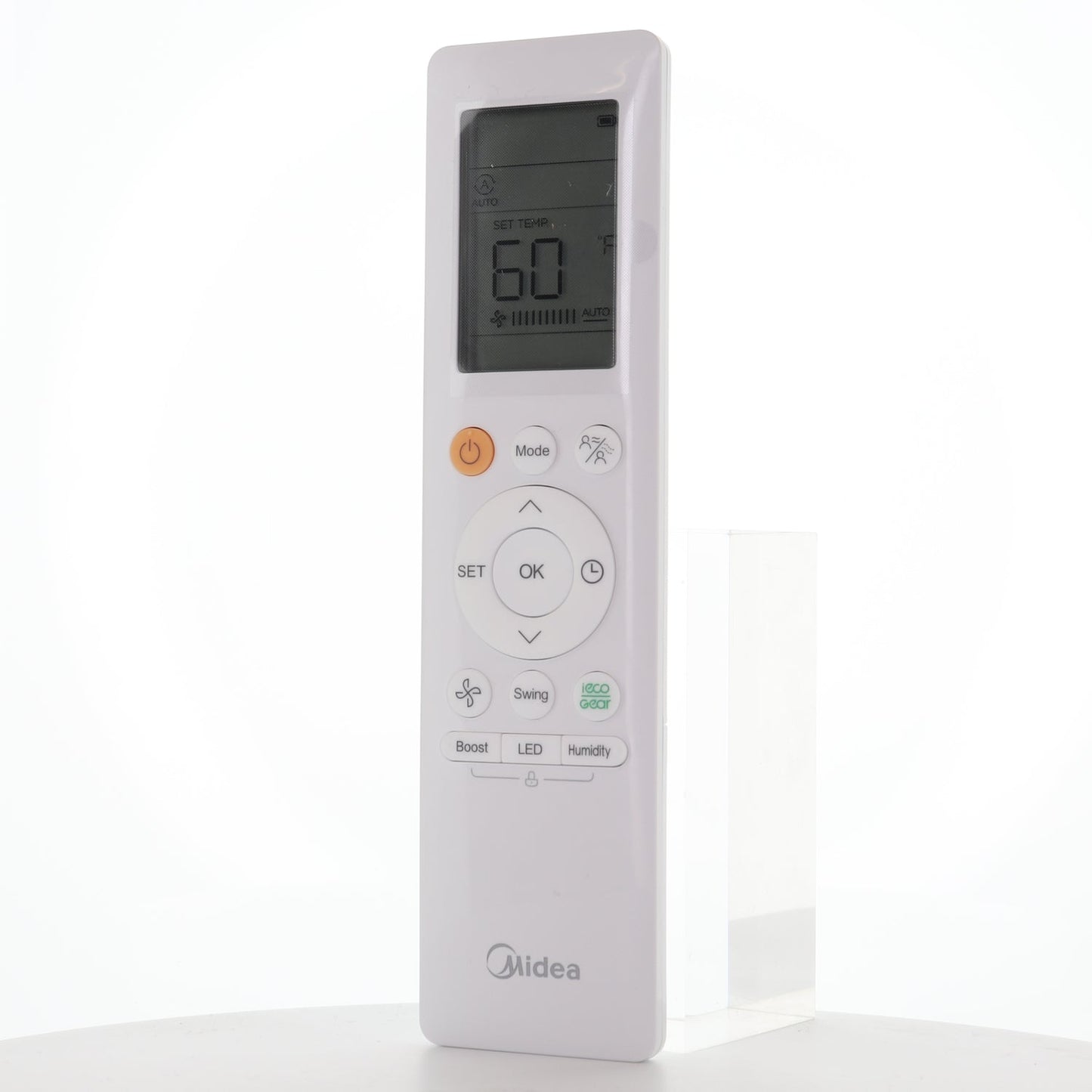 MIDEA RG10P1(2HS)/BGEFU1 Mini Split High Wall Air Conditioner Remote Control - 17317000007660