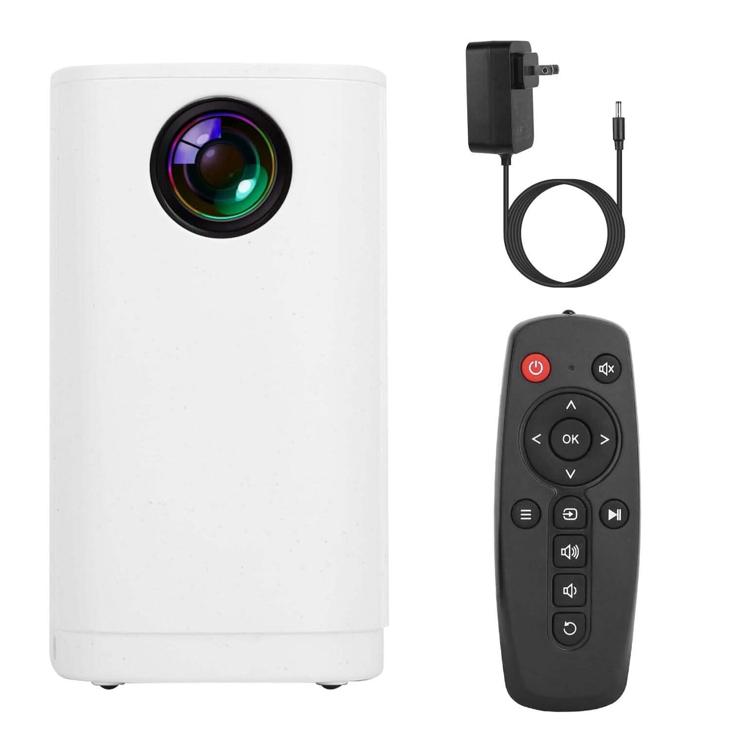 WiFi 1080P Projector Phone Projector Home Movie Projector Compatible with IOS Android iPads U Disk