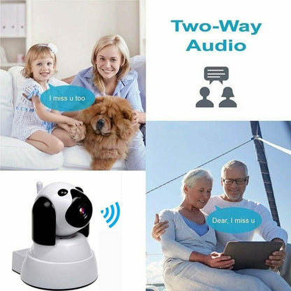 WiFi IP Camera 720P HD Wireless Camera with Motion Detection Two-Way Audio Night Vision