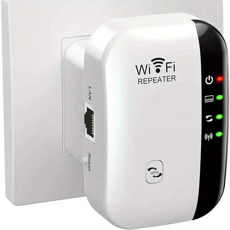 WiFi Long Range Amplifier Extender Signal Booster Wireless Internet Repeater with Ethernet Port