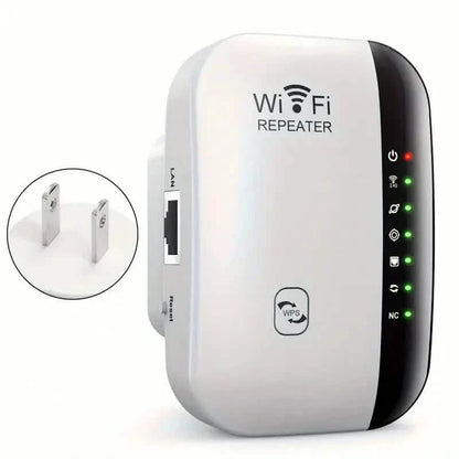 WiFi Repeater Plus Boosts WiFi Signal, Extends Internet Coverage, Cell Phone Signal Amplifier for Home