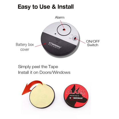Window Security Alarm Device