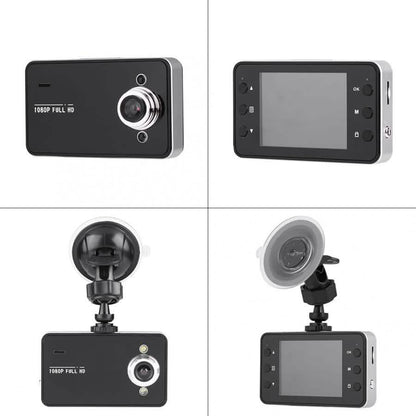 Windshield-Mount 1080p Wide-Angle Video Recorder