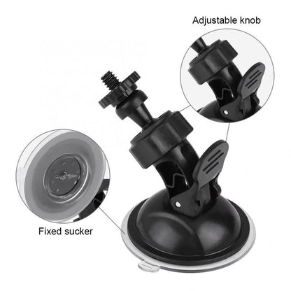 Windshield-Mount 1080p Wide-Angle Video Recorder