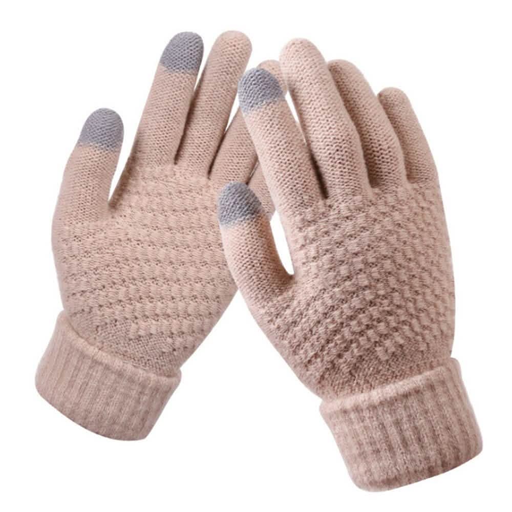 Winter Knitted Touch Screen Gloves
