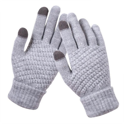 Winter Knitted Touch Screen Gloves