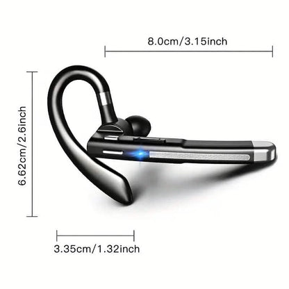 Wireless 5.3 Single-Ear Business Headset with Mic