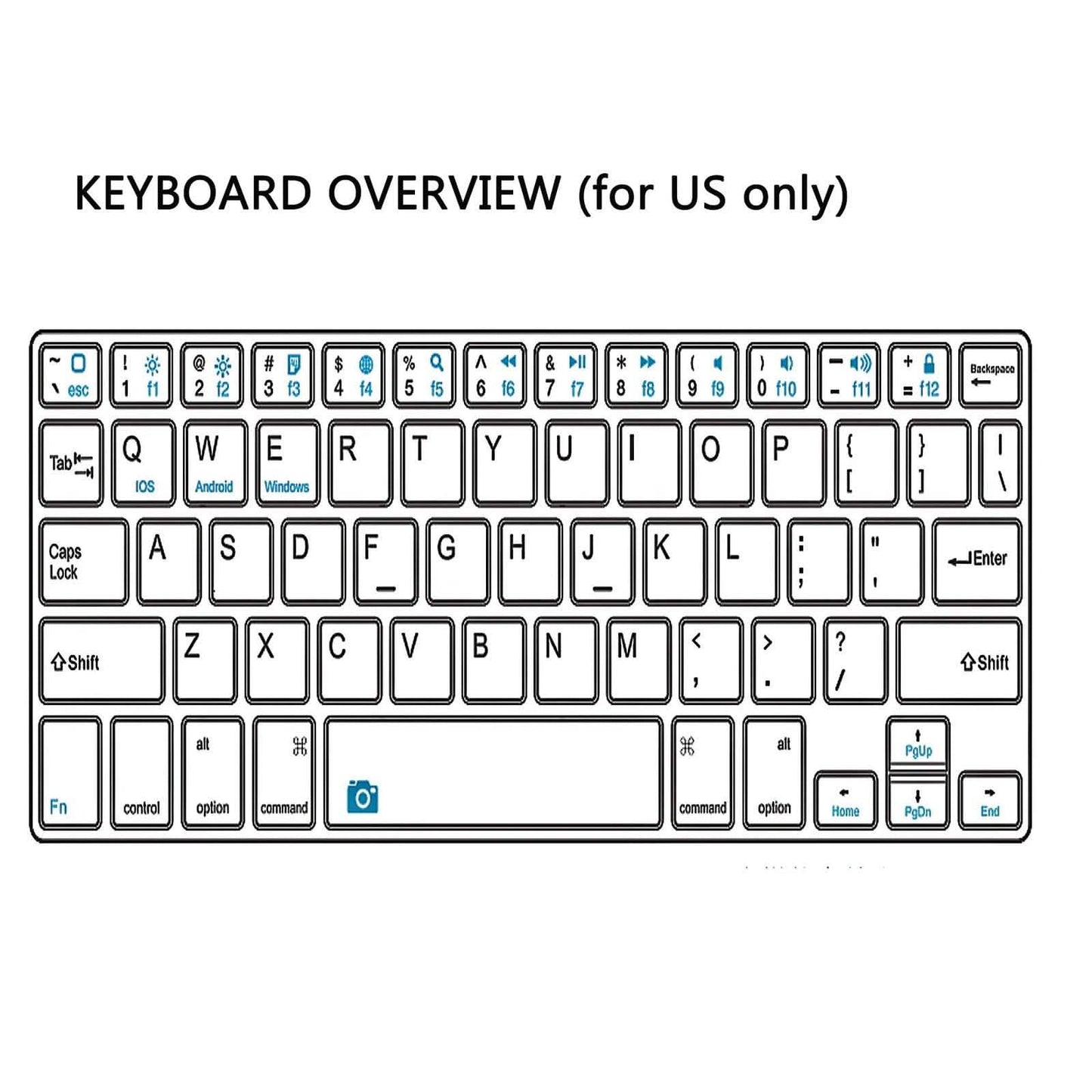 Wireless Bluetooth Keyboard Case with Keyboard for iPad 9.7" 17/18 A1822, A1823 and A1893