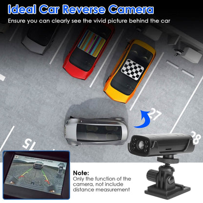 Wireless Camera Reverse Hitch Guide with Flexible Adhesive Base
