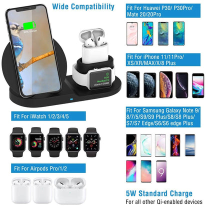 Wireless Charger 10W Fast Charging Station