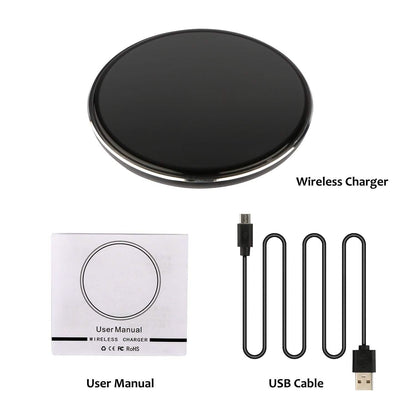 Wireless Charger Qi-Certified Ultra Slim 5W Charging Pad