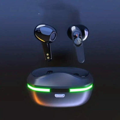 Wireless Earbuds with LED Display & Touch Control