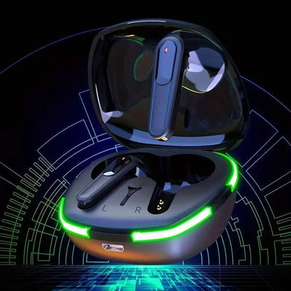 Wireless Earbuds with LED Display & Touch Control