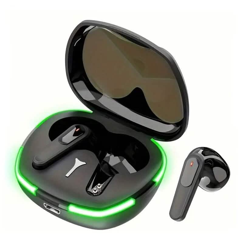 Wireless Earbuds with LED Display & Touch Control