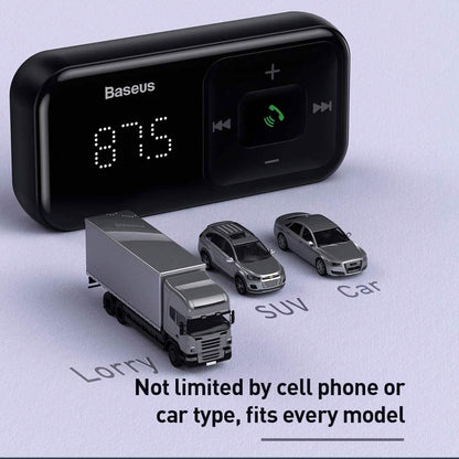 Wireless FM Radio Transmitter Adapter Car Kit