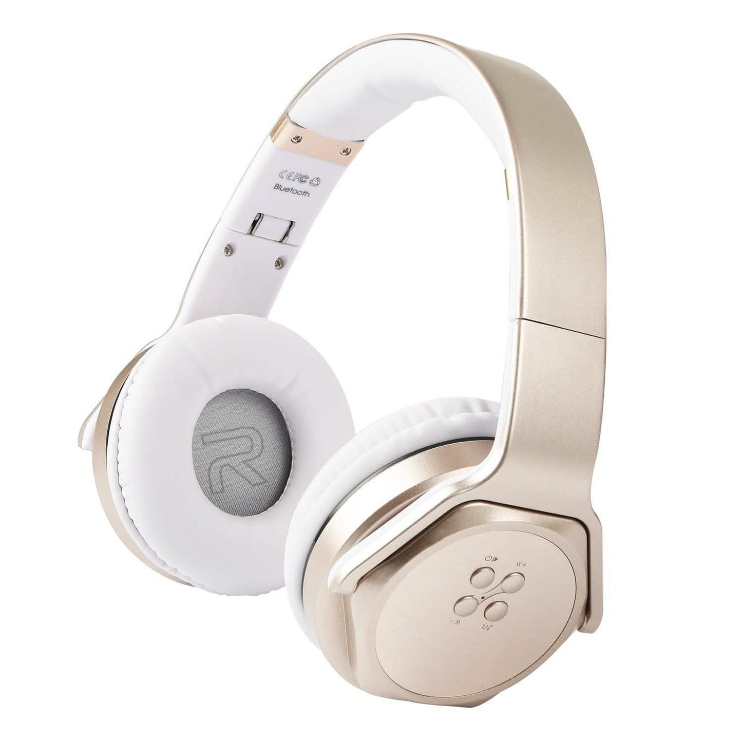 Wireless Foldable Headphones with Built-in Speaker