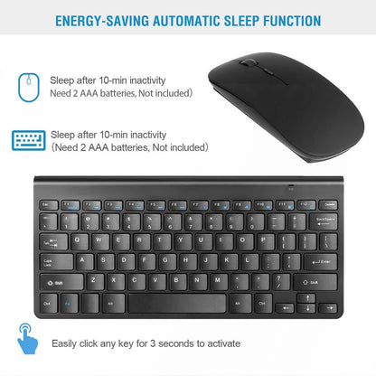 Wireless Keyboard and Mouse Combo