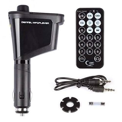 Wireless MP3 Player and FM Transmitter Modulator