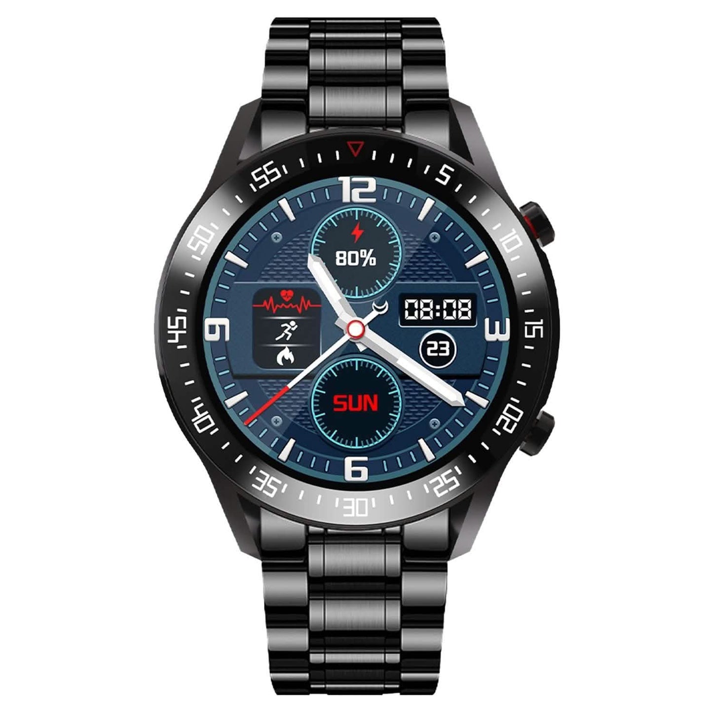 Wireless Smartwatch Fitness Tracker IP68 Waterproof Sport Bracelet