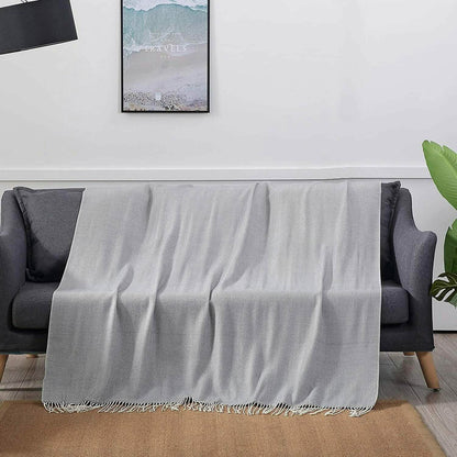 Wisley Home 100% Acrylic Chevron Pattern Throw