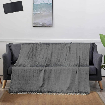Wisley Home 100% Acrylic Chevron Pattern Throw