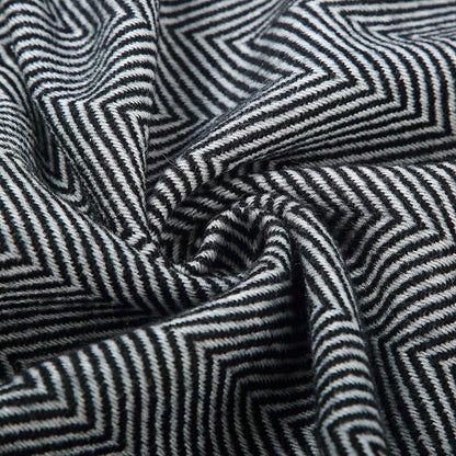 Wisley Home 100% Acrylic Chevron Pattern Throw