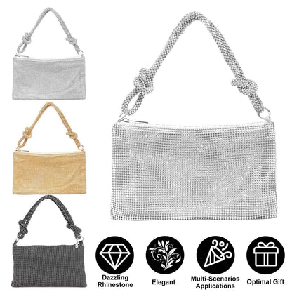 Women Glitter Evening Bags Shiny Rhinestone Handbag Purses