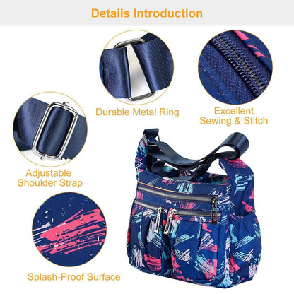 Women Multi-Pocket Shoulder Bag