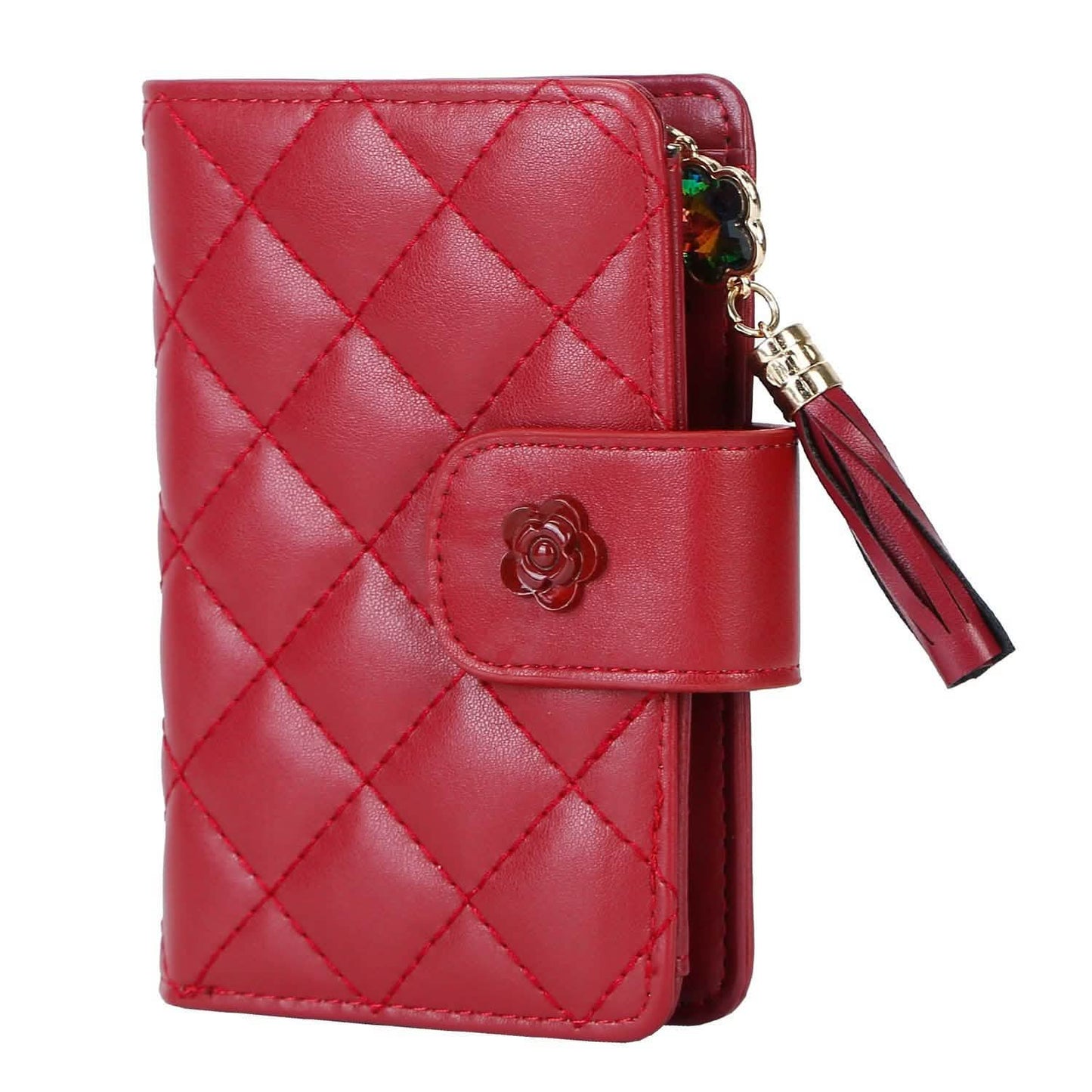 Women PU Leather Clutch Wallet