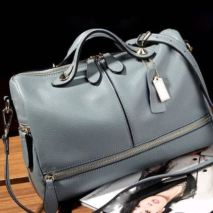 Women PU Leather Tote Handbag Pillow Shoulder Crossbody Satchel Bag