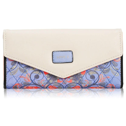 Women Wallet Soft Leather Trifold Clutch Purse