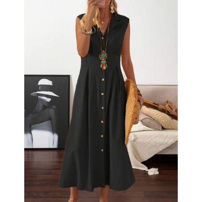 Women's A-Line Shirt Collar Casual Dress