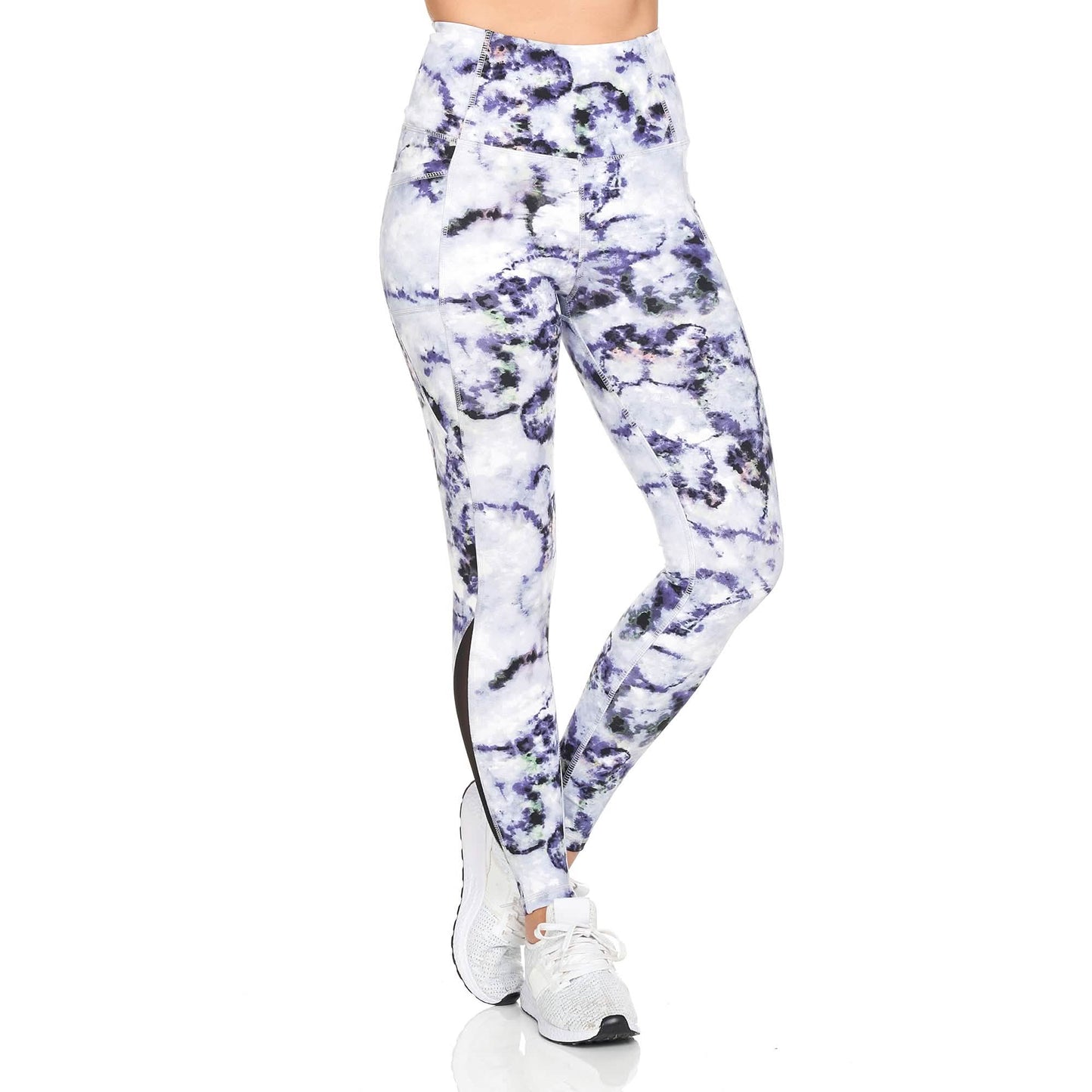 Women's Active High Rise Printed Leggings With Pockets