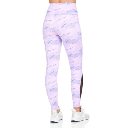 Women's Active High Rise Printed Leggings With Pockets