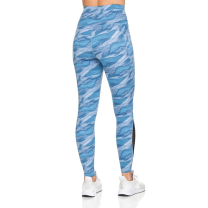 Women's Active High Rise Printed Leggings With Pockets