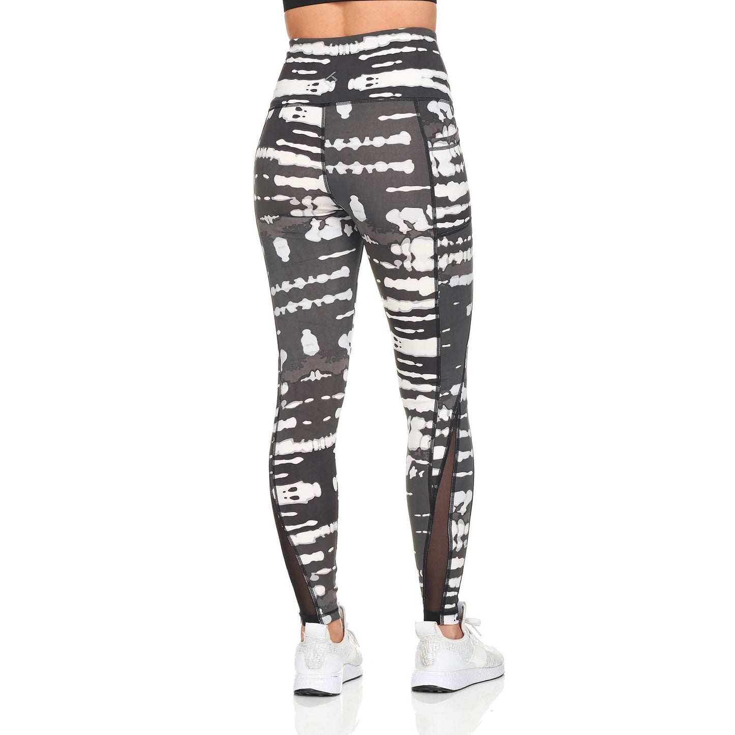 Women's Active High Rise Printed Leggings With Pockets